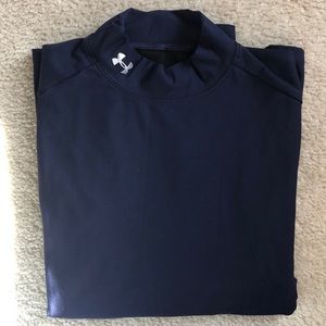 Under Armour mock neck compression shirt YL